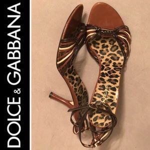 Dolce & Gabbana Italian Leather Sandals